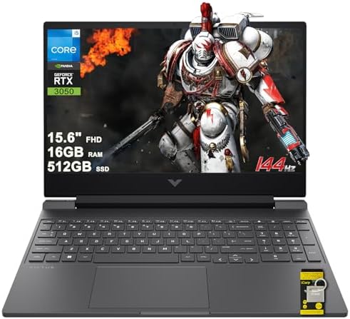 HP Victus 15 Gaming Laptop 15 6 FHD 144Hz Intel 8 core i5 13420H  >i7 12650H  16GB RAM 512GB SSD GeForce RTX 3050 Backlit Type c Ultra Wi Fi6 DTS X Win11 ICP Hub