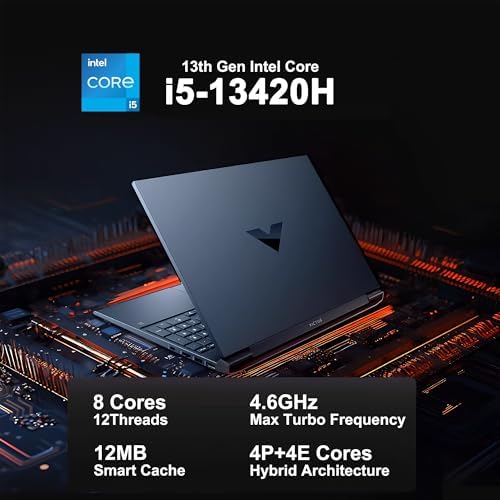 HP Victus 15 Gaming Laptop 15 6 FHD 144Hz Intel 8 core i5 13420H  >i7 12650H  16GB RAM 512GB SSD GeForce RTX 3050 Backlit Type c Ultra Wi Fi6 DTS X Win11 ICP Hub