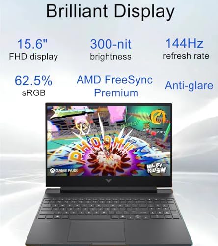 HP Victus 15 Gaming Laptop  15 6 FHD 144Hz  NVIDIA RTX 4050 6GB  AMD Ryzen 7 7445HS  16GB DDR5 RAM  1TB SSD  6 Core  > Intel i7 13700H     Backlit KB  Wi Fi 6  Win 11 Home  Renewed 