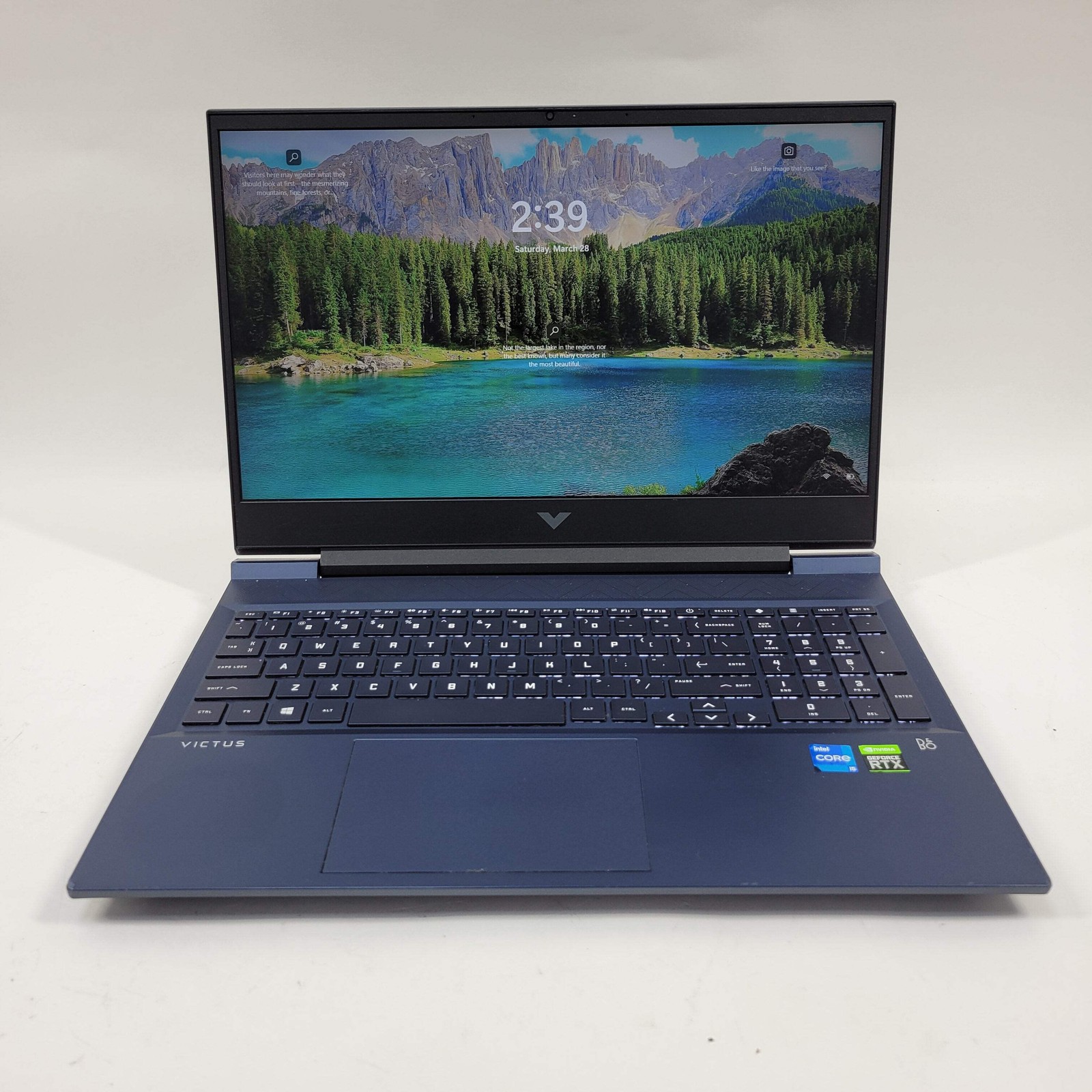 HP Victus 16 D0013DX 16" i5 11400H 2 7GHz 8GB RAM 256GB SSD GeForce RTX 3050