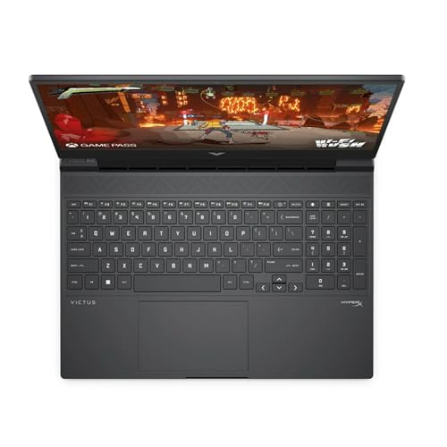 HP Victus Gaming Laptop  15 6 FHD 144Hz Display  AMD Ryzen 5 8645HS  32GB DDR5 RAM  1TB SSD  NVIDIA GeForce RTX 4050  6GB GDDR6   HDMI  Webcam  Backlit Keyboard  Wi Fi 6  Windows 11 Home  Mica Silver