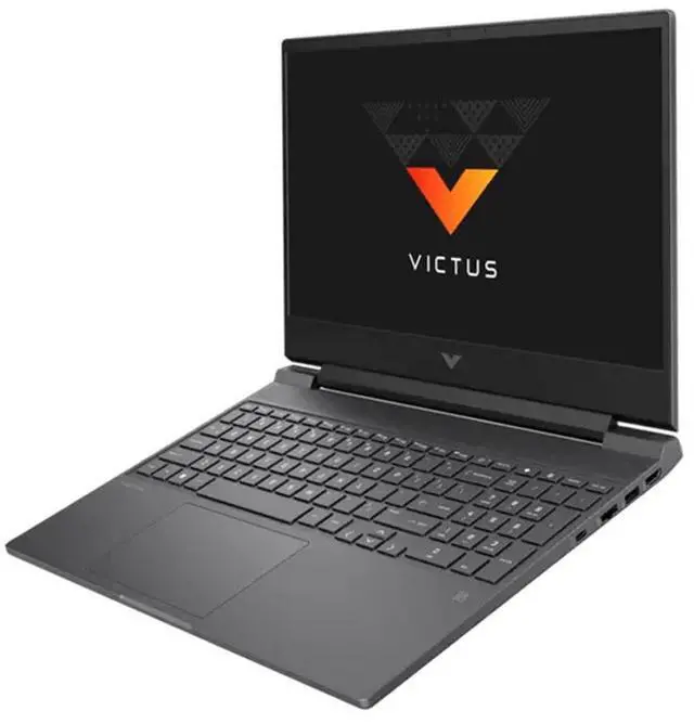 Portátil para juegos HP Victus: pantalla IPS FHD de 15,6 pulgadas (1920 x 1080) y 144 Hz, AMD Ryzen 7 7445HS, 16 GB de RAM DDR5, SSD NVMe de 512 GB, NVIDIA GeForce RTX 4050 de 6 GB GDDR6, Windows 11 Home - Plata mica
