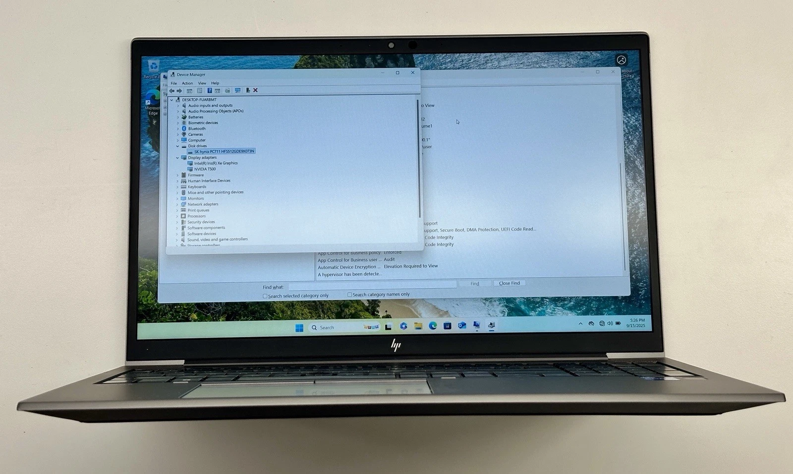 HP ZBook Firefly 15 G8   i7 1165G7 2 8GHz  32GB RAM 500GB SSD NVIDIA T500 WIN 11