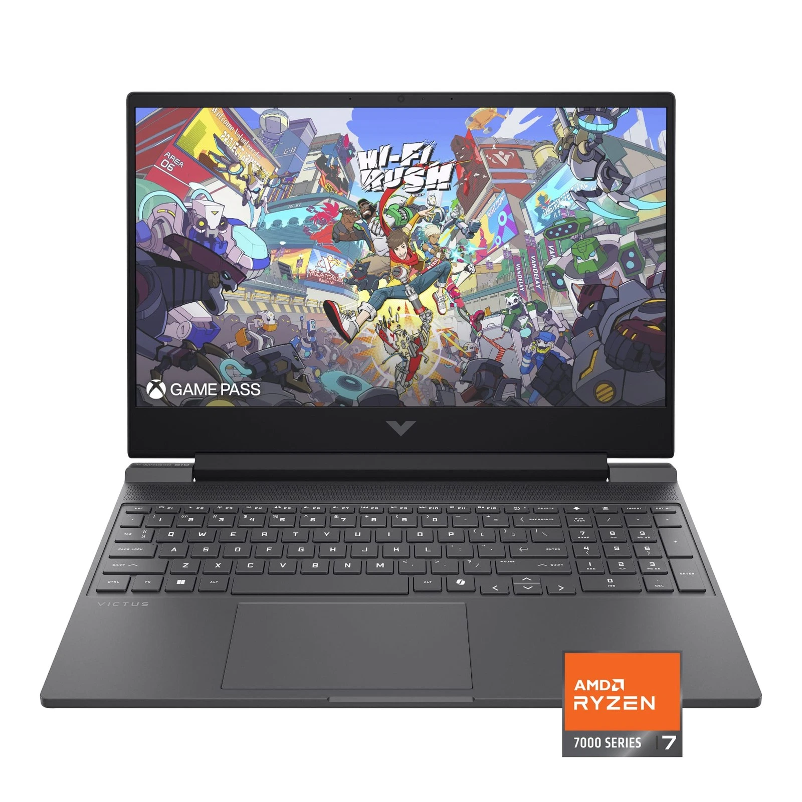HP   Victus 15 6" 144Hz Full HD Gaming Laptop   AMD Ryzen 7 7445HS   16GB Mem