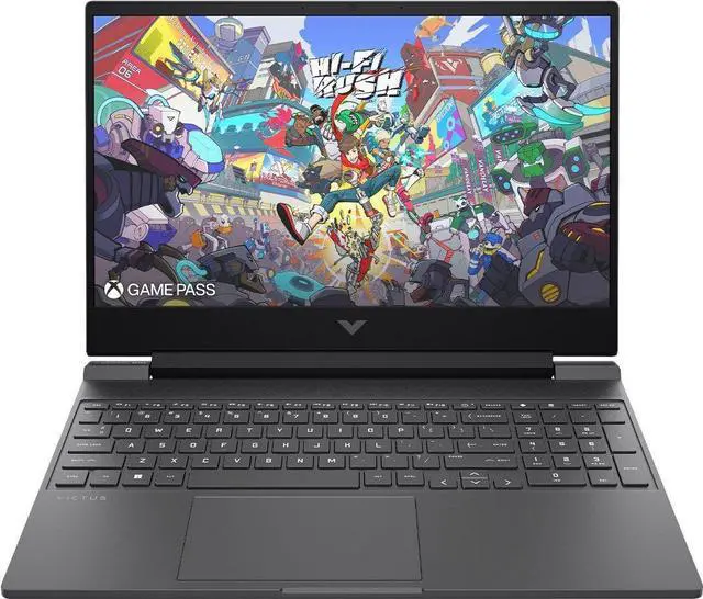 HP - Laptop para juegos Victus de 15.6" Full HD - AMD Ryzen 5-7535HS - Memoria DDR5 de 8 GB - AMD Radeon RX 6550M - SSD de 512 GB - Plata mica