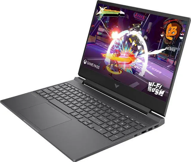 HP - Laptop para juegos Victus de 15.6" Full HD - AMD Ryzen 5-7535HS - Memoria DDR5 de 8 GB - AMD Radeon RX 6550M - SSD de 512 GB - Plata mica