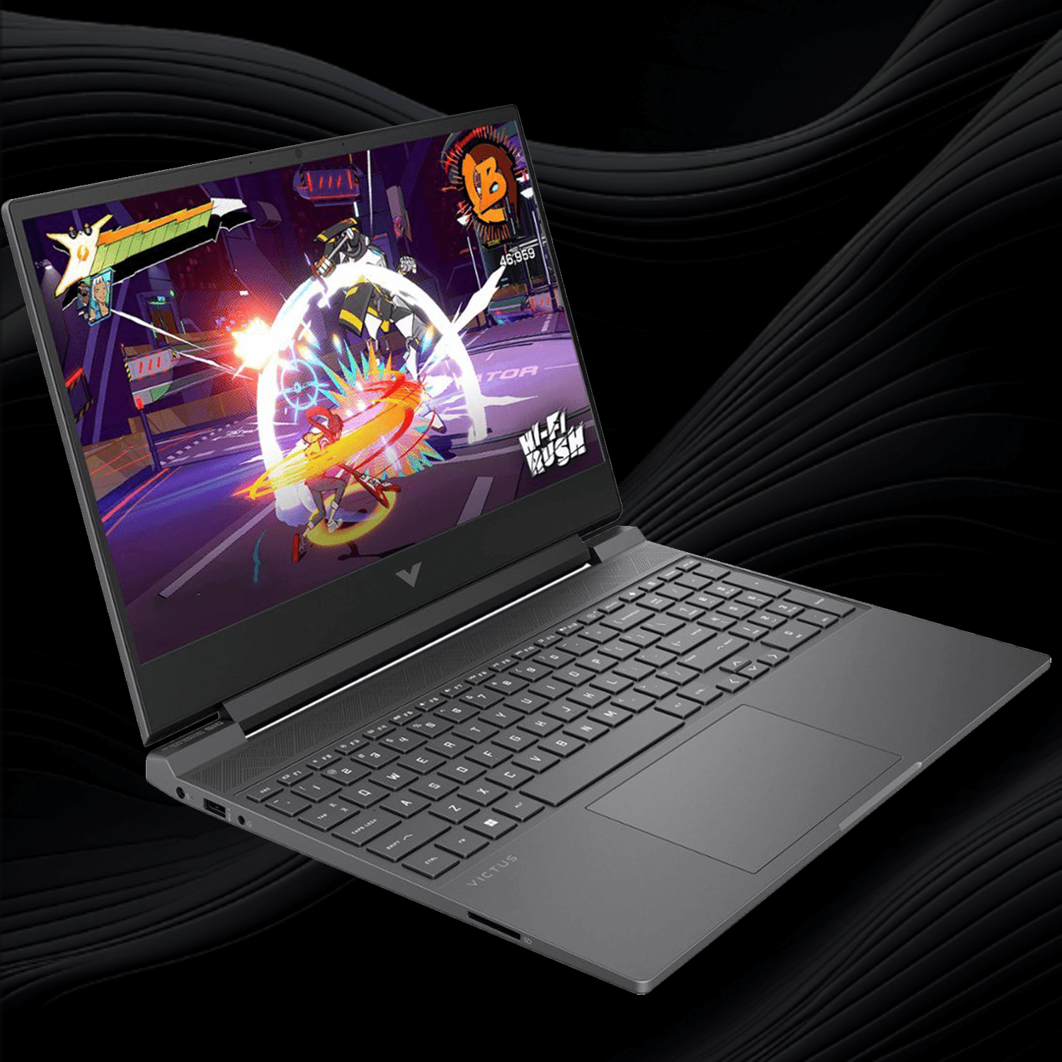 HP   Victus 15 6" Full HD Gaming Laptop   AMD Ryzen 5 7535HS   8GB DDR5 Memory   AMD Radeon RX 6550M   512GB SSD   Mica Silver