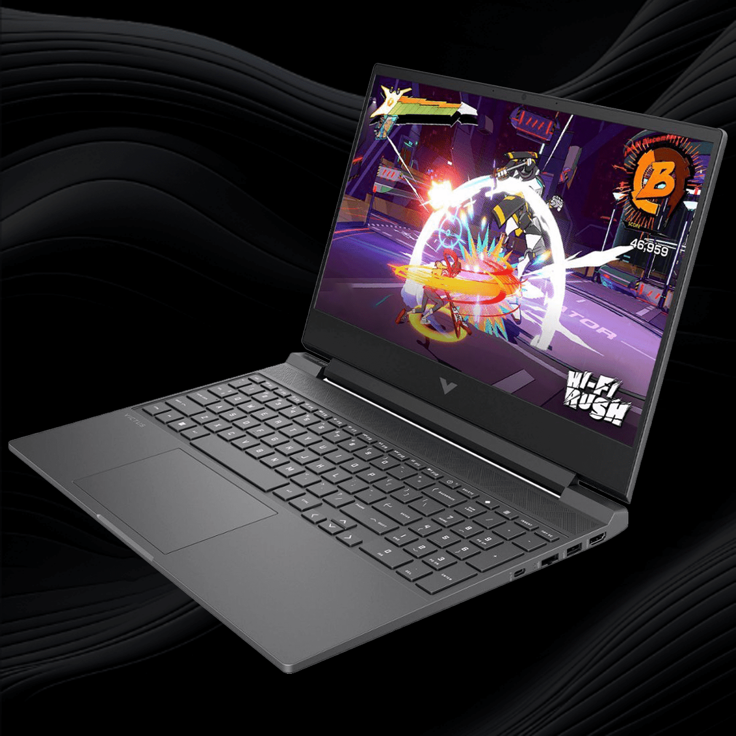 HP   Victus 15 6" Full HD Gaming Laptop   AMD Ryzen 5 7535HS   8GB DDR5 Memory   AMD Radeon RX 6550M   512GB SSD   Mica Silver