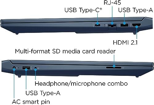 HP   Victus 15 6 Full HD 144Hz Gaming Laptop   Intel Core i5 13420H   8GB Memory   NVIDIA GeForce RTX 3050 512GB SSD   Performance Blue