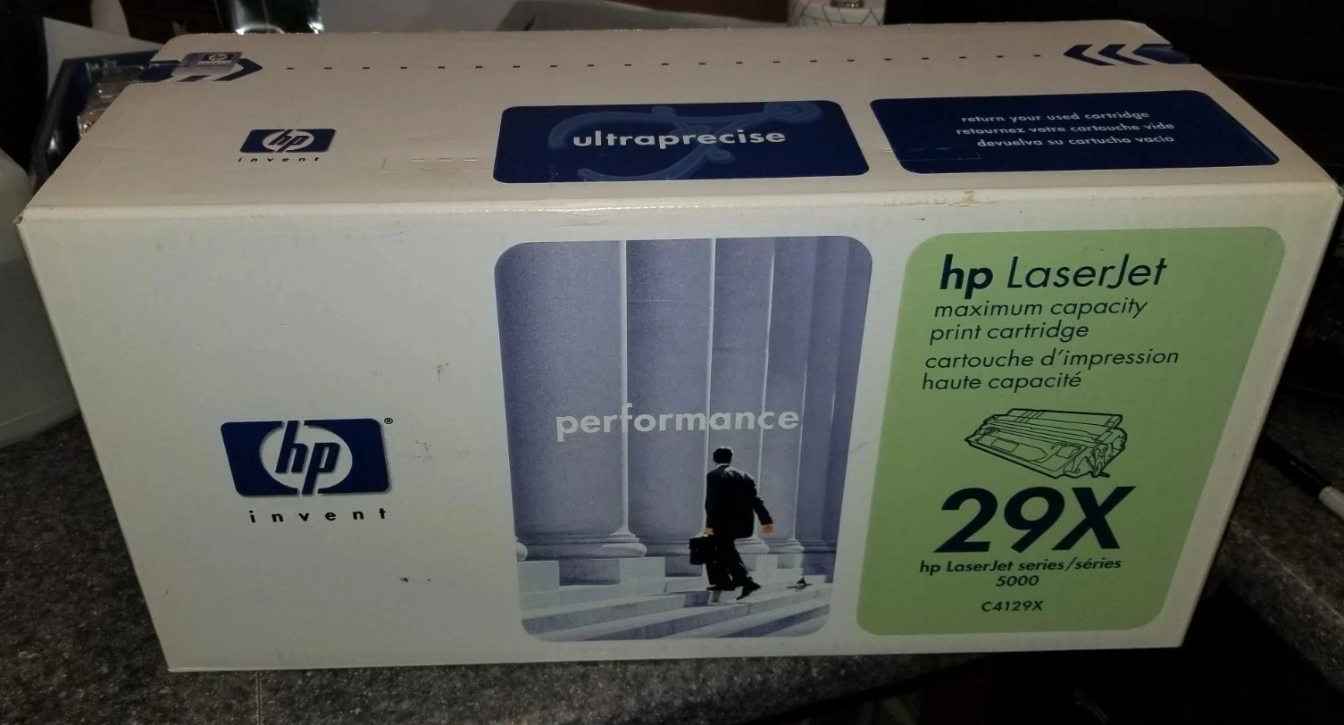 HP toner 29x  C4129x New Old Stock  Unopened  