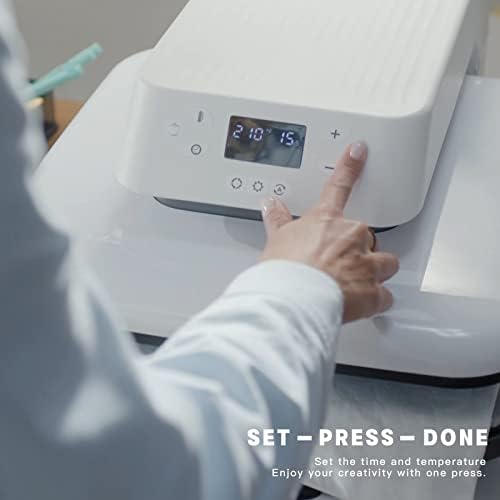 HTVRONT Auto Heat Press Machine for T Shirts   15x15 Smart T Shirt Press Machine with Auto Release   Professional Heat Press for Sublimation  Vinyl  Heat Transfer Projects