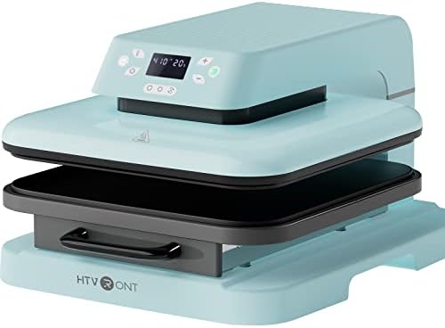 HTVRONT Auto Heat Press Machine for T Shirts   15x15 Smart T Shirt Press Machine with Auto Release   Professional Heat Press for Sublimation  Vinyl  Heat Transfer Projects