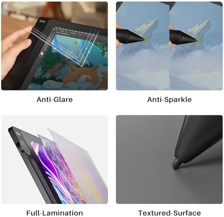 HUION KAMVAS 16  Gen 3  Drawing Tablet with Screen  15 8 inch 2 5K QHD Art Tablet with Full Laminated Anti Sparkle Glass  99  sRGB  PenTech 4 0  16384 Pen Pressure  Dual Dials for Mac  PC  Android