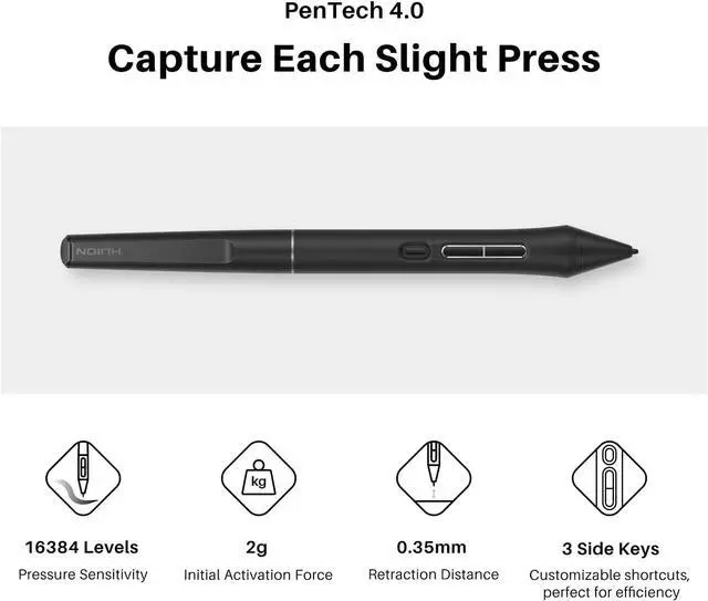 HUION Kamvas 13  Gen 3  Drawing Tablet with Screen  13 3 inch Full Laminated Art Tablet with Anti Sparkle Canvas Glass  99  sRGB  PenTech 4 0  16384 Pen Pressure  Dual Dials for Digital Art  Blackkamvas 13 gen 3kamvas 13 gen 3