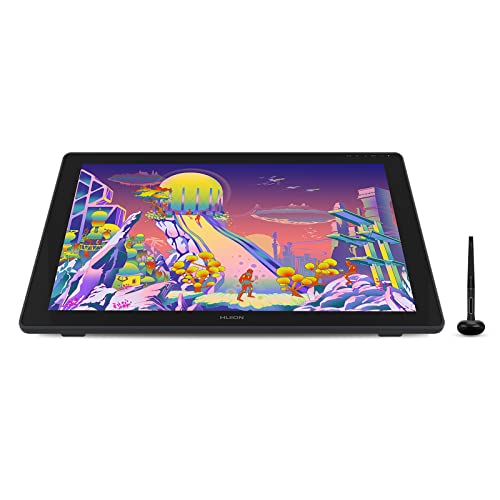 HUION Kamvas 24 Plus 2 5K QHD Graphic Drawing Tablet with Screen  140 sRGB Full Laminated QD Drawing Monitor with Battery Free Stylus 8192 Pen Pressure Tilt for PC  Mac  Android  23 8inch Pen Display