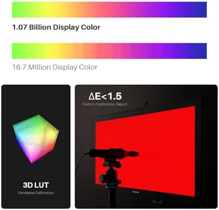 HUION Kamvas Pro 24 4K UHD Graphics Drawing Tablet with Full Laminated Screen Anti Glare Glass 140  sRGB   Battery Free Stylus 8192 Pen Pressure and Wireless Express Key  23 8 Inch Black