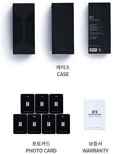 HYBE BTS Official Light Stick SE - MAPA del Alma (Incl. Set de Tarjetas Fotográficas Especiales BTS de IDOLPARK)