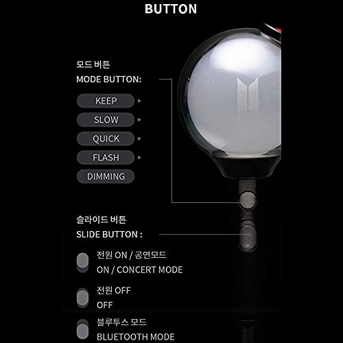 HYBE BTS Official Light Stick SE - MAPA del Alma (Incl. Set de Tarjetas Fotográficas Especiales BTS de IDOLPARK)