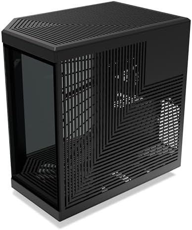 HYTE Y40 S Tier Aesthetic Case ATX Mid Tower Computer Gaming Case   Black