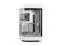 HYTE Y60 Modern Aesthetic Dual Chamber Panoramic Tempered Glass Mid Tower ATX Computer Gaming Case with PCIe 4 0 Riser Cable Included  Snow White