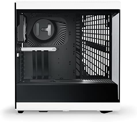 HYTE Y60 Modern Aesthetic Dual Chamber Panoramic Tempered Glass Mid Tower ATX Computer Gaming Case with PCIE 4 0 Riser Cable Included  Snow White  CS HYTE Y60 WW