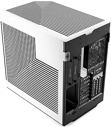 HYTE Y60 Modern Aesthetic Dual Chamber Panoramic Tempered Glass Mid Tower ATX Computer Gaming Case with PCIE 4 0 Riser Cable Included  Snow White  CS HYTE Y60 WW