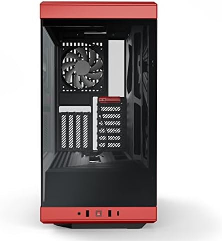 HYTE Y60 Modern Aesthetic Dual Chamber Panoramic Tempered Glass Mid Tower ATX Computer Gaming Case with PCIE 4 0 Riser Cable Included  Snow White  CS HYTE Y60 WW