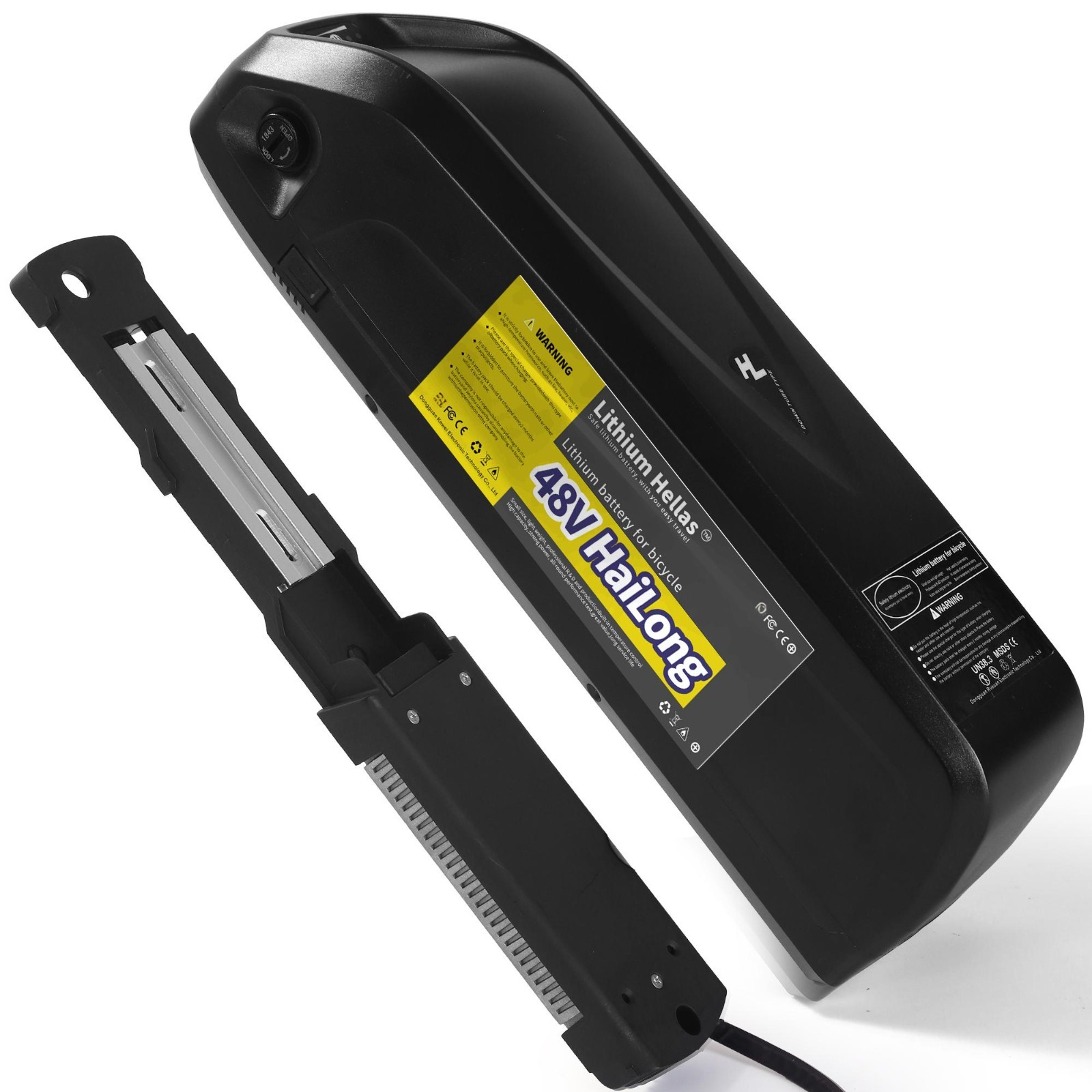 Hailong 48V15Ah Li ion Battery For Electric Bicycle 48V Motor High Performance