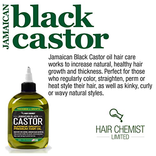 Hair Chemist Superior Growth Jamaican Black Castor Hair Oil 7 oz