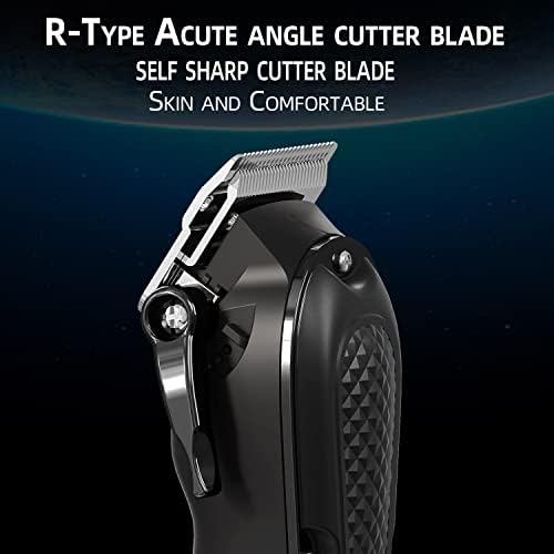 Hair Clippers for Men Professional   Cordless&Corded Barber Clippers for Hair Cutting & Grooming Rechargeable Beard Trimmer