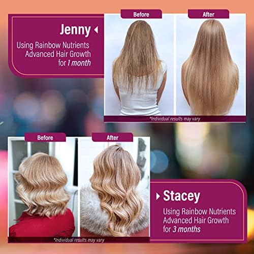 Hair Growth Vitamins for Women   Biotin 10 000mcg  Collagen  Patented OptiMSM   goMCT   Saw Palmetto   Naturally Regrow Stronger & Healthier Hair  Skin and Nails   Stops Hair Loss   60 Day Supply