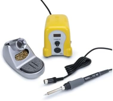 Hakko FX888DX 010BY   Digital Soldering Station with Rotary Encoder  Blue/Yellow Housing 