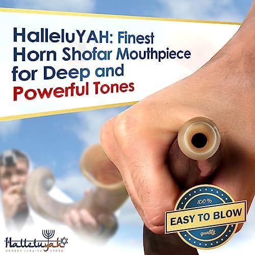 HalleluYAH Kudu Shofar original Kosher totalmente pulido | De Israel