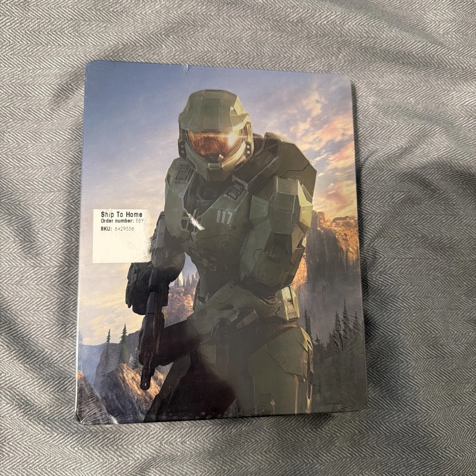 Halo Infinite Exclusive Steelbook ONLY  Pre Order Bonus  NO GAME  FACTORY SEALED