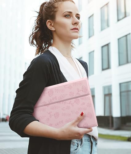 Hamile for iPad 11th 10th Generation Case with Keyboard   7 Colors Backlit Wireless Detachable Folio Keyboard Cover with Pencil Holder for iPad 11 inch A16 2025 10th Gen 10 9 Inch 2022  Black 