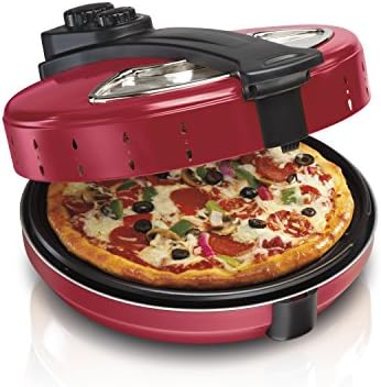Hamilton Beach 31700 Pizza Maker  12 Inch Pizza Cooker  Red