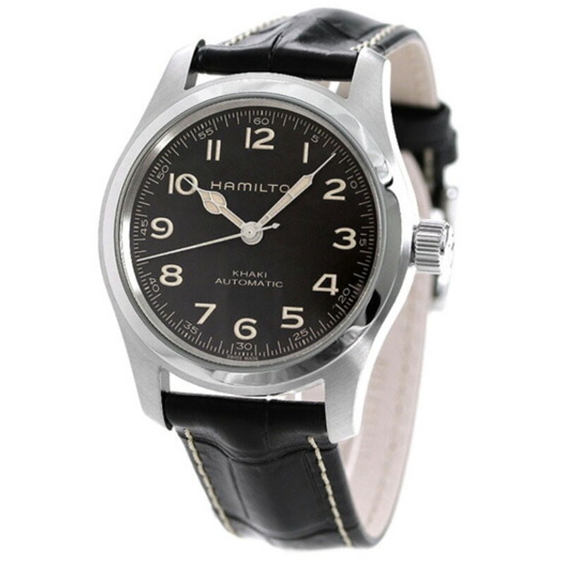 Hamilton  Hamilton Khaki Field Murph 38mm Automatic Black Men s Watch H70405730