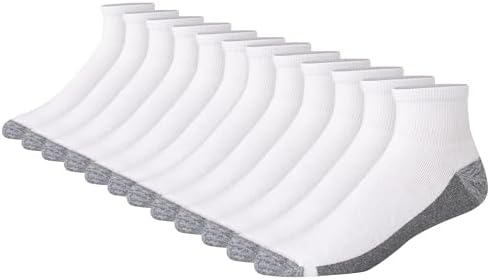 Hanes Mens Max Cushioned Ankle Socks  Multipacks 