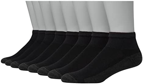 Hanes Mens Max Cushioned Ankle Socks  Multipacks 