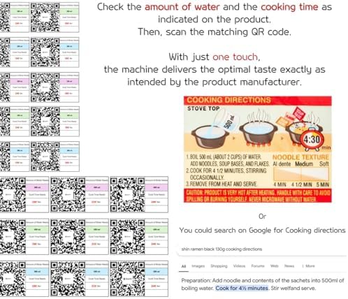 Hangang River Han gan Ramen Cooker  Foodie Craft International Instant Ramen Cooker 110v PMDS COOK 001 2000W  Electric Ramen Cooker self cooking ramen pot Automatic cooking device Auto cooking appliance