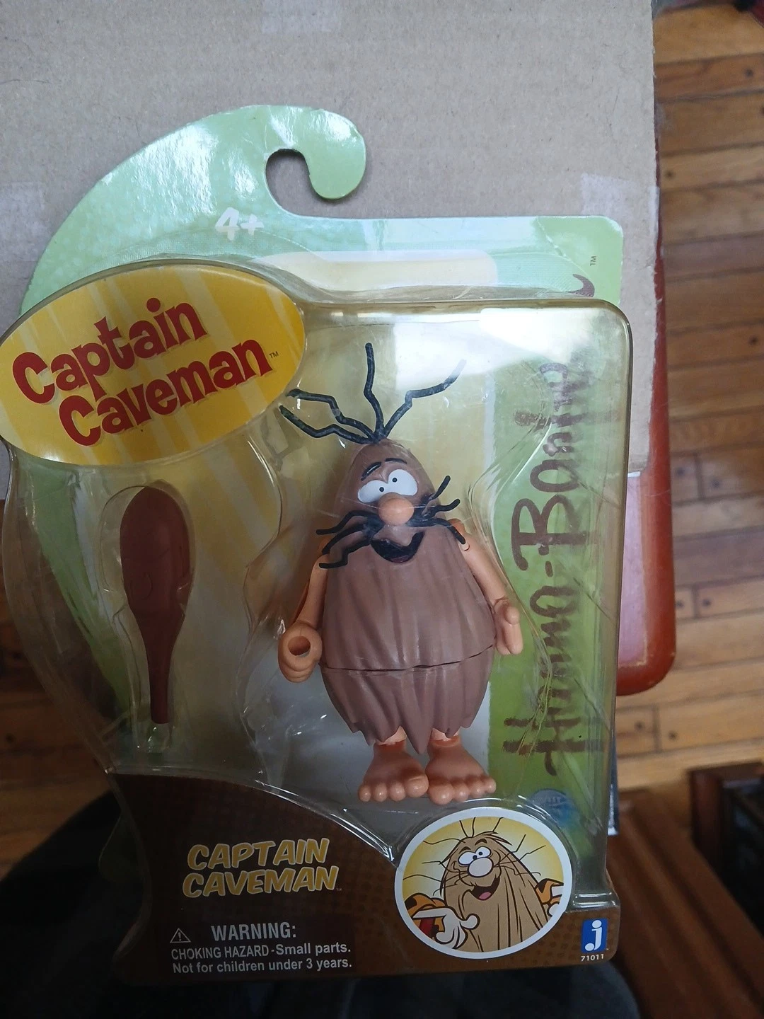 Hanna Barbera Captain Caveman Figure   Jazzwares  2012  NEW