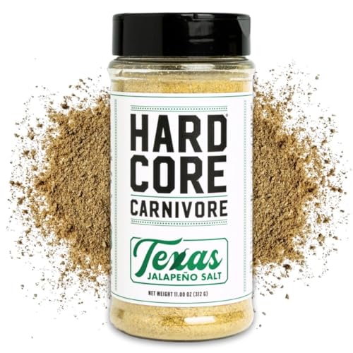 Hardcore Carnivore Black  Activated Charcoal Meat Seasoning Rub  13 oz Shaker  Texas Made  Blend for Steak  Brisket  Burgers  BBQ  Grilling and Smoking
