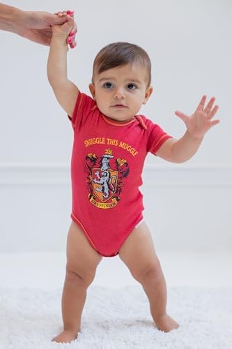 Harry Potter Baby 4 Pack Bodysuits Newborn to Infant