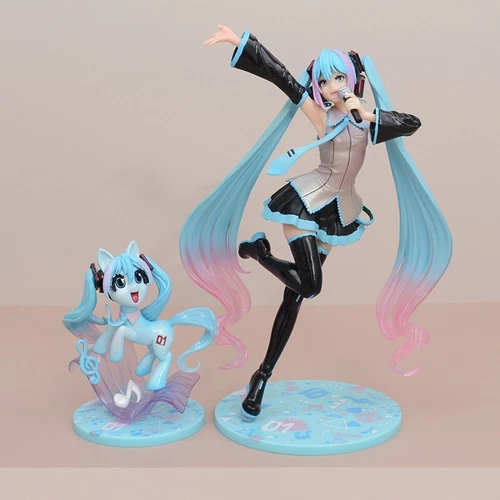Hatsune Miku feat Action Figure My Little Pony Bishoujo Figure Toy In Box