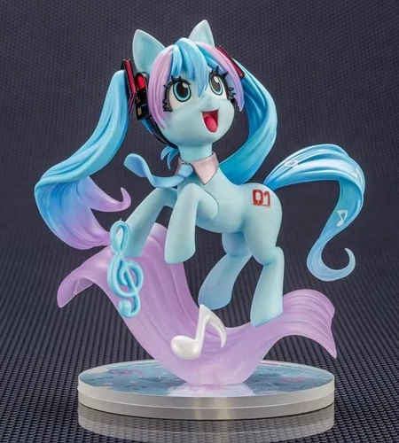 Hatsune Miku feat Action Figure My Little Pony Bishoujo Figure Toy In Box