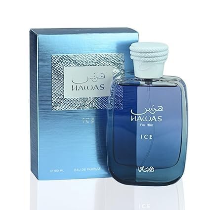 Hawas Ice For Him  Hawas Cologne For Men EDP Long Lasting Eau De Parfum   Fresh  Masculine Fragrance 100ML