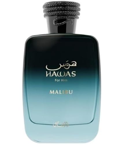 Hawas MALIBU For Him   Eau de Parfum Spray  100ML   hawas cologne for men