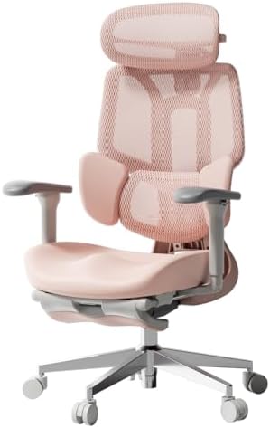 Hbada E3 Air Ergonomic Office Chair  Big and Tall Office Chair   with 3 Zone Dynamic Lumbar Support  3D Adjustable Headrest  3D Adjustable Armrests  Swivel  Black No Footrest 