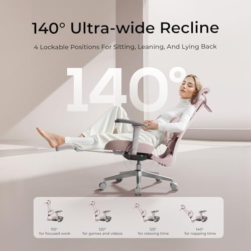 Hbada E3 Air Ergonomic Office Chair  Big and Tall Office Chair   with 3 Zone Dynamic Lumbar Support  3D Adjustable Headrest  3D Adjustable Armrests  Swivel  Black No Footrest 