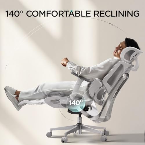 Hbada E3 Air Ergonomic Office Chair  Big and Tall Office Chair   with 3 Zone Dynamic Lumbar Support  3D Adjustable Headrest  3D Adjustable Armrests  Swivel  Black No Footrest 